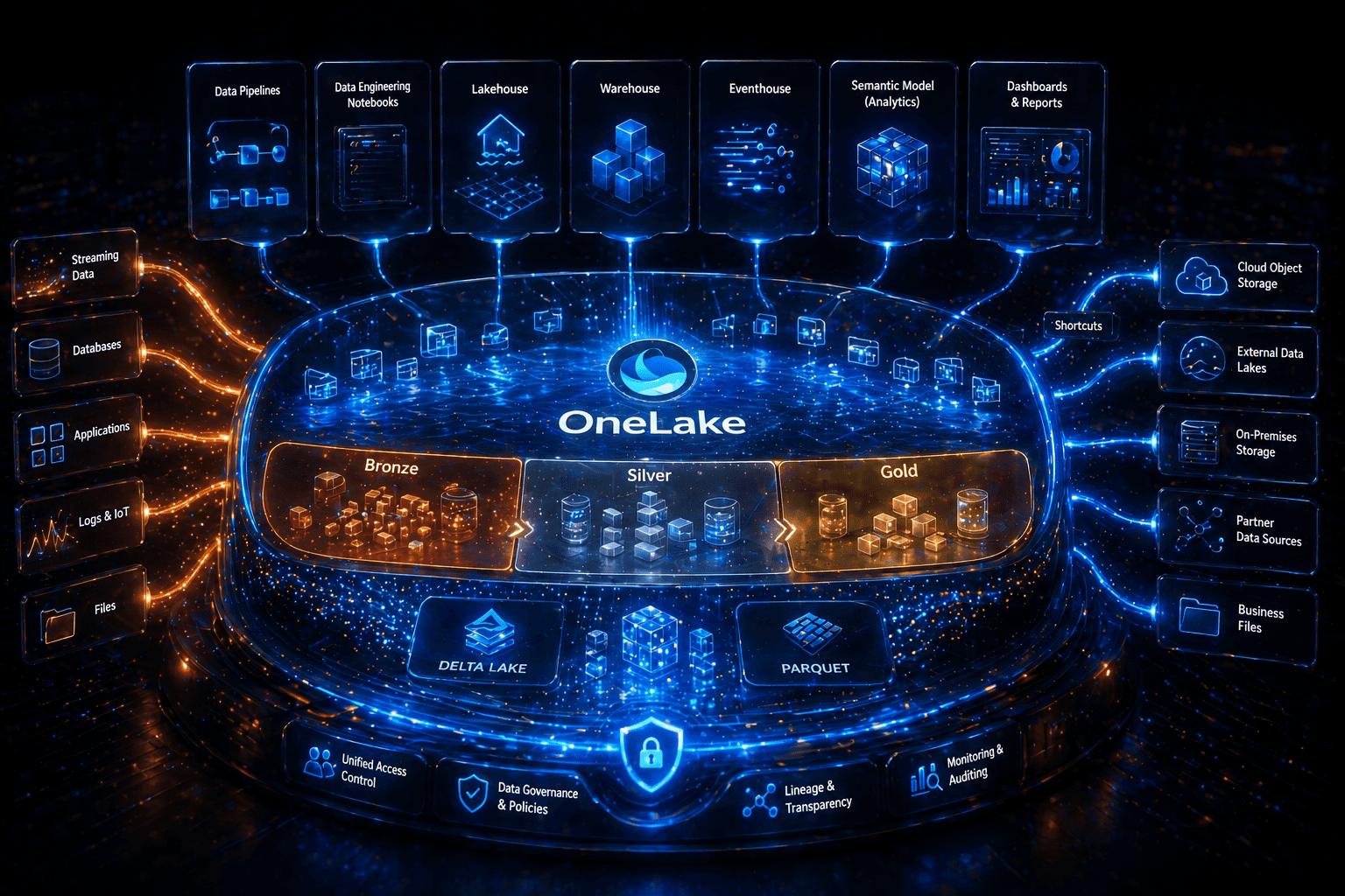 One Lake: Medalion Structure